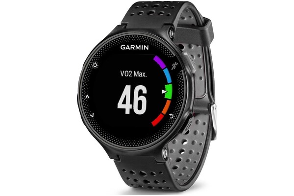 Smartwatch Garmin Forerunner 235 1.23" czarno-czerwony