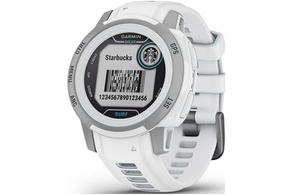 Smartwatch Garmin Instinct 2S Solar Surf biały