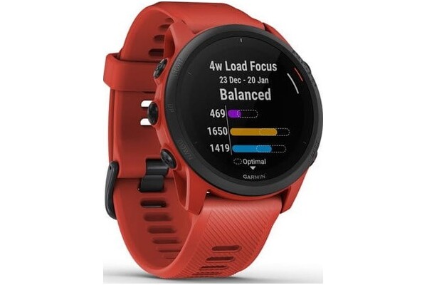 Smartwatch Garmin Forerunner 745 czerwony