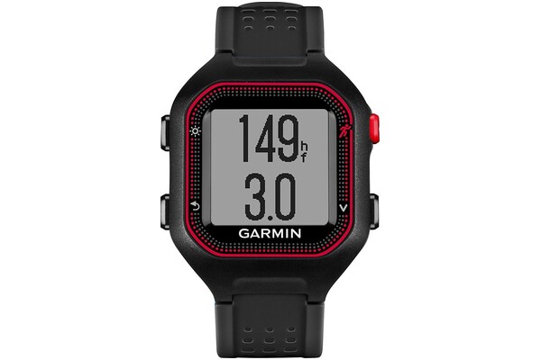 Smartwatch Garmin Forerunner 25 czarno-czerwony