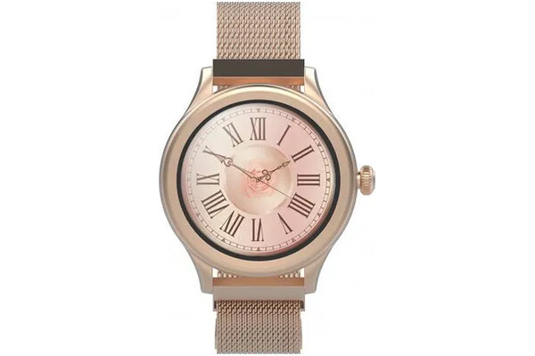 Smartwatch FOREVER AW100 Icon różowo-złoty