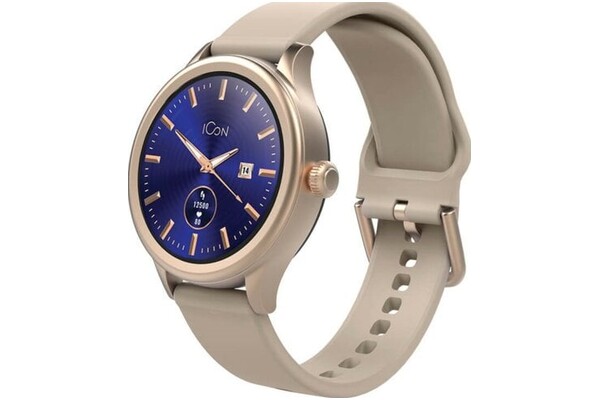 Smartwatch FOREVER AW100 Icon czarno-złoty