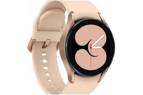 Smartwatch Samsung Galaxy Watch 4 różowo-złoty