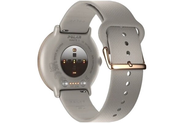 Smartwatch Polar Ignite 3 Szaro-złoty