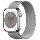 Smartwatch Apple Watch Series 8 srebrny