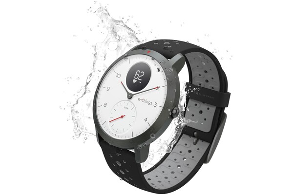 Smartwatch WITHINGS Activite Steel HR Sport biały