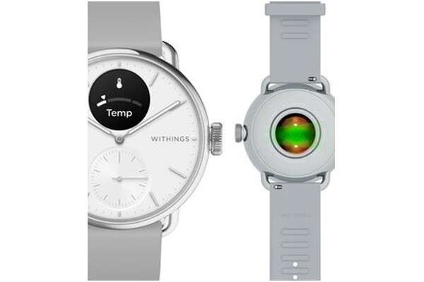 Smartwatch WITHINGS Scanwatch Scan srebrny