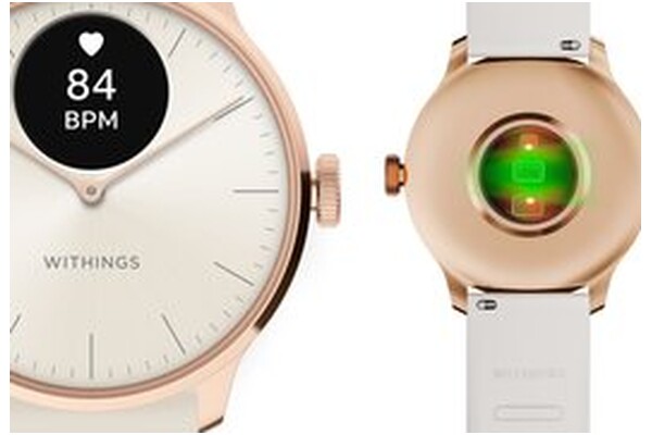 Smartwatch WITHINGS Scanwatch Scan różowo-złoty