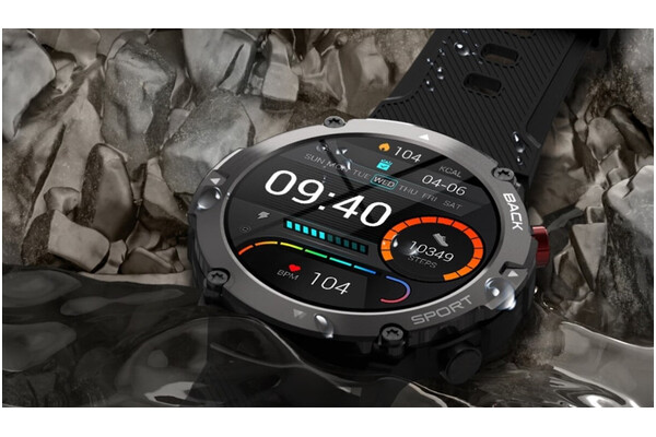 Smartwatch CUBOT C21 czarno-srebrny