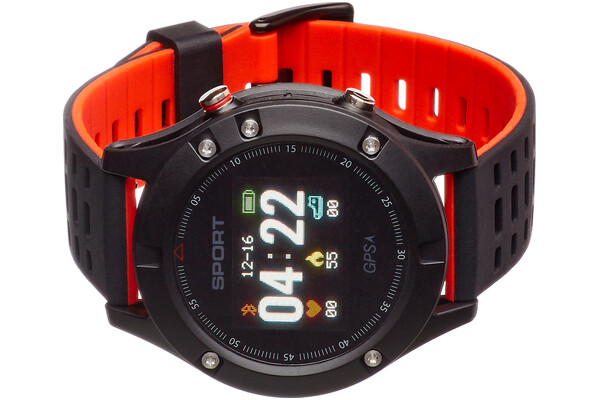 Smartwatch Garett Electronics Sport 25 czarno-czerwony