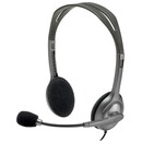 Słuchawki Logitech H111 Nauszne Przewodowe szary