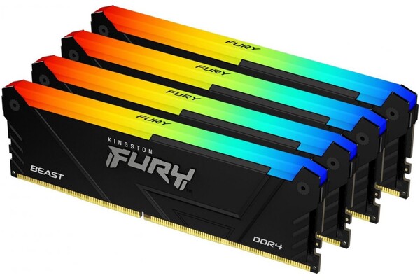 Pamięć RAM Kingston Fury Beast RGB KF432C16BB2AK432 32GB DDR4 3200MHz 1.35V 16CL
