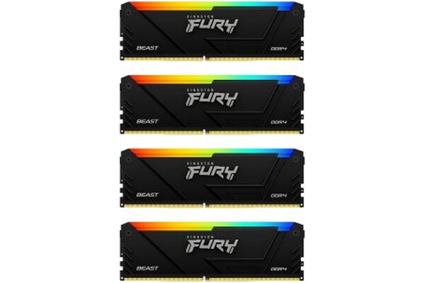 Pamięć RAM Kingston Fury Beast RGB KF432C16BB2AK432 32GB DDR4 3200MHz 1.35V 16CL