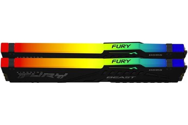 Pamięć RAM Kingston Fury Beast RGB 32GB DDR5 6000MHz 1.25V 40CL