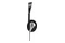 Słuchawki Hama HSP100 Essential Nauszne Przewodowe czarno-srebrny