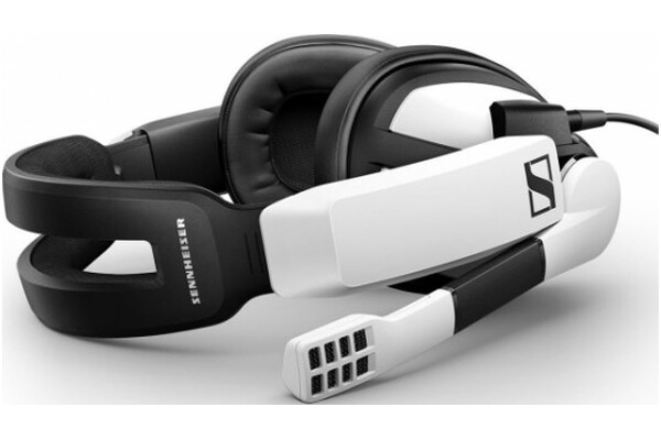 Słuchawki Sennheiser GSP301 Epos Nauszne Przewodowe czarno-biały
