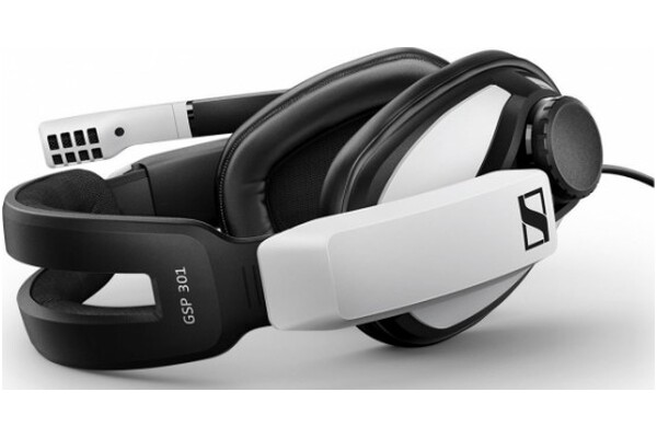 Słuchawki Sennheiser GSP301 Epos Nauszne Przewodowe czarno-biały