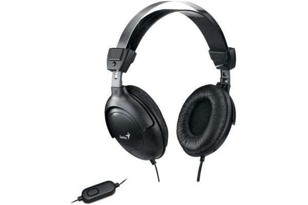 Słuchawki GENIUS HSM505X Nauszne Przewodowe czarny