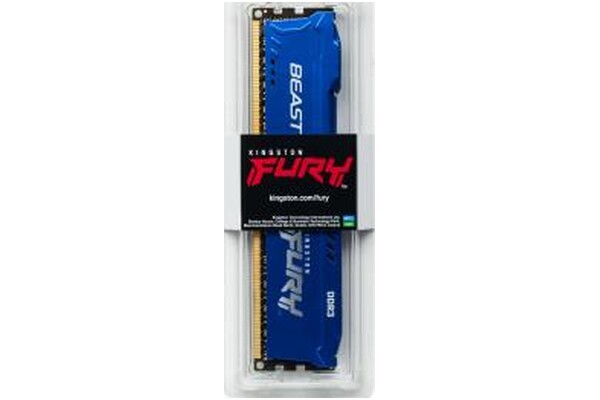 Pamięć RAM Kingston Fury Beast KF318C10B4 4GB DDR3 1866MHz 1.5V
