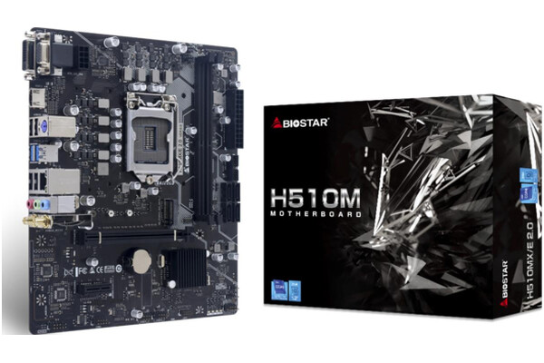 Płyta główna BIOSTAR H510MXE 2.0 Socket 1200 Intel H510 DDR4 miniATX