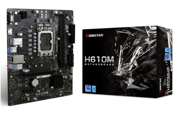 Płyta główna BIOSTAR H610MHP Socket 1700 Intel H610 DDR4 miniATX