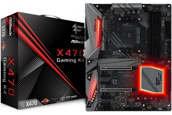 Płyta główna ASrock X470 Gaming K4 Socket AM4 AMD X470 DDR4 ATX