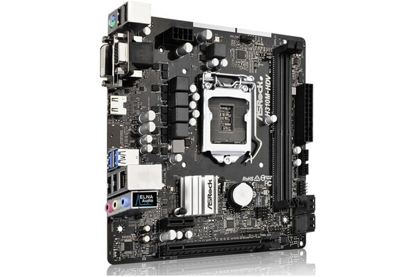 Płyta główna ASrock H310M -HDV Socket 1151 Intel H310 DDR4 microATX
