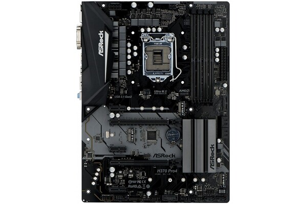 Płyta główna ASrock H370 Pro4 Socket 1151 Intel H370 DDR4 ATX