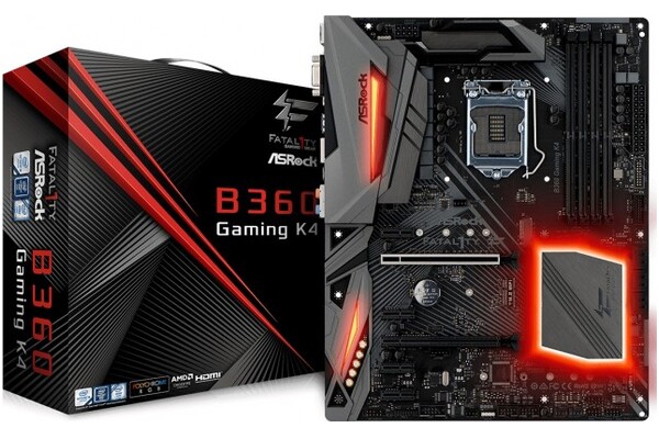 Płyta główna ASrock B360 Gaming K4 Socket 1151 Intel B360 DDR4 ATX