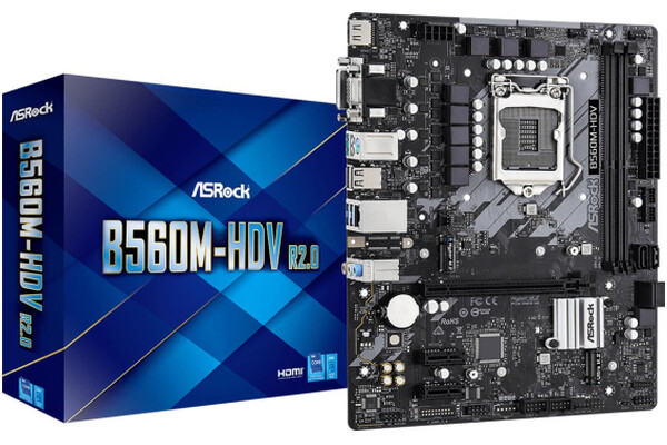 Płyta główna ASrock B560M -HDV R2.0 Socket 1200 Intel B560 DDR4 miniATX