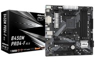 Płyta główna ASrock B450M Pro4-F R2.0 Socket AM4 AMD B450 DDR4 miniATX