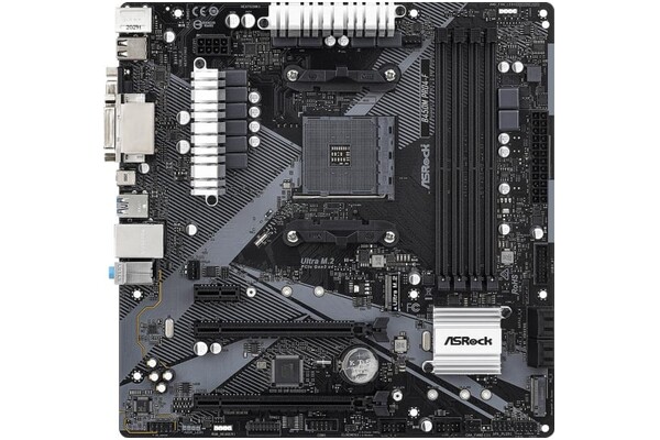 Płyta główna ASrock B450M Pro4-F R2.0 Socket AM4 AMD B450 DDR4 miniATX