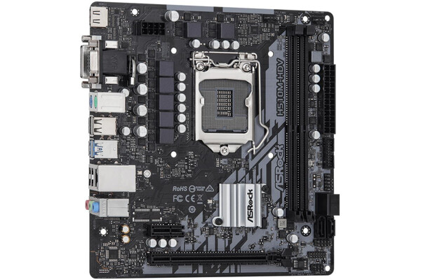 Płyta główna ASrock H510M -HDV R2.0 Socket 1200 Intel H510 DDR4 miniATX
