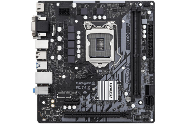 Płyta główna ASrock H510M -HDV R2.0 Socket 1200 Intel H510 DDR4 miniATX