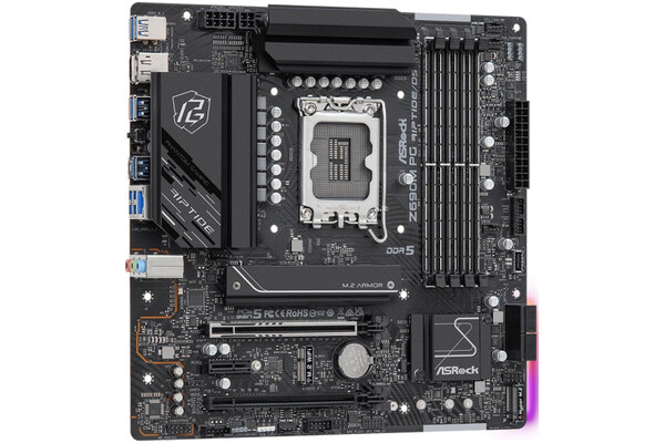Płyta główna ASrock Z690M Phantom Gaming Riptide Socket 1700 Intel Z690 DDR5 miniATX