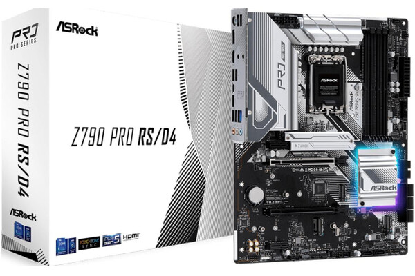 Płyta główna ASrock Z790 Pro RS Socket 1700 Intel Z790 DDR4 ATX