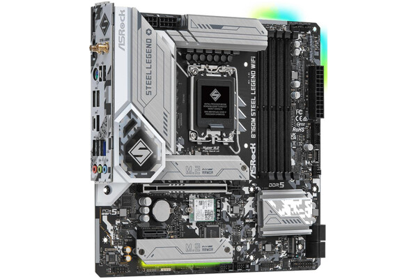 Płyta główna ASrock B760M Steel Legend Socket 1700 Intel B760 DDR5 miniATX