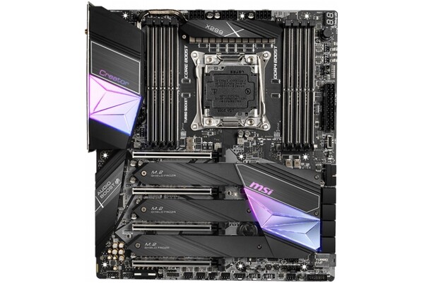 Płyta główna MSI X299 Creator Socket 2066 Intel X299 DDR4 Extended ATX