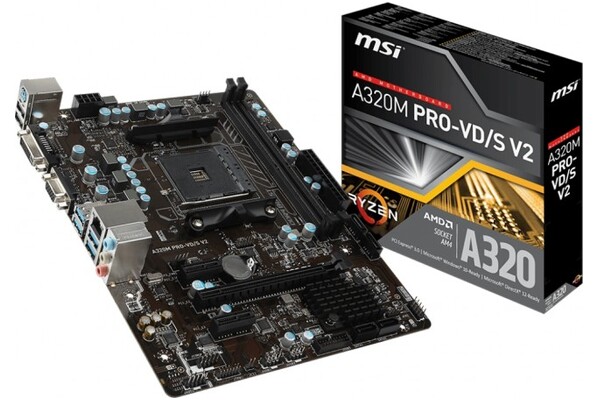 Płyta główna MSI A320M Pro-VD V2 Socket AM4 AMD A320 DDR4 microATX