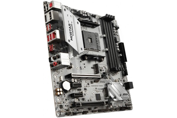 Płyta główna MSI B450M Mortar Titanium Socket AM4 AMD B450 DDR4 microATX
