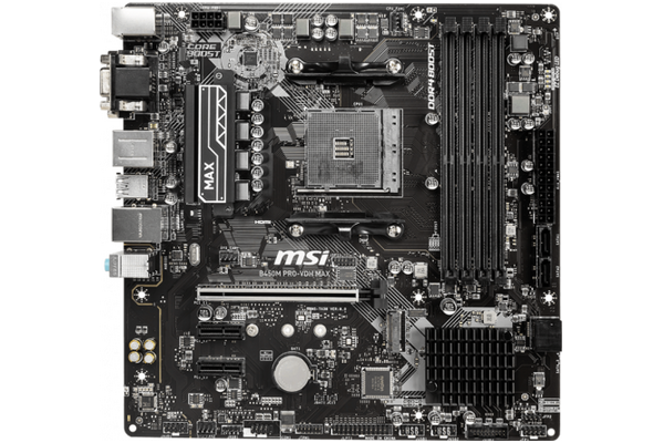 Płyta główna MSI B450M Pro-VDH Max Socket AM4 AMD B450 DDR4 miniATX