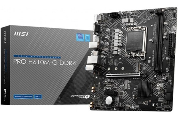 Płyta główna MSI H610MG Pro Socket 1700 Intel H610 DDR4 miniATX
