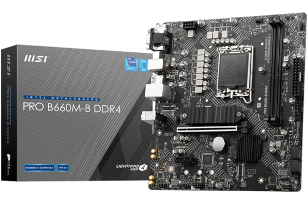 Płyta główna MSI B660MB Pro Socket 1700 Intel B660 DDR4 miniATX