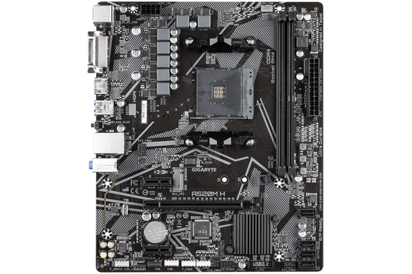 Płyta główna GIGABYTE A520MH Socket AM4 AMD A520 DDR4 miniATX