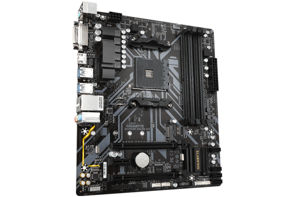 Płyta główna GIGABYTE B450MDS3H V2 Socket AM4 AMD B450 DDR4 miniATX
