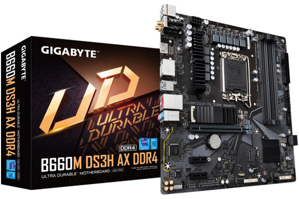 Płyta główna GIGABYTE B660MDS3H Socket 1700 Intel B660 DDR4 miniATX