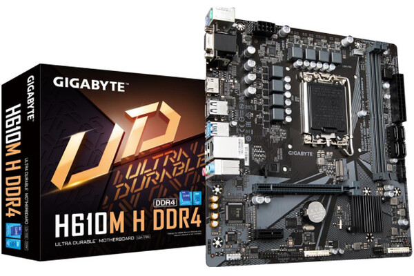 Płyta główna GIGABYTE H610MH Socket 1700 Intel H610 DDR4 miniATX