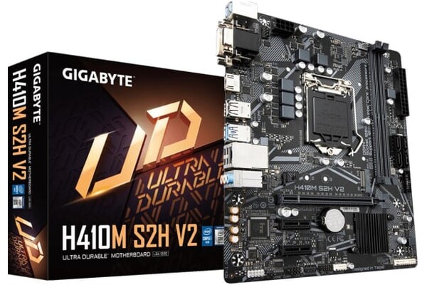 Płyta główna GIGABYTE H410MS2H V2 Socket 1200 Intel H410 DDR4 miniATX