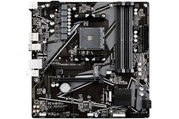 Płyta główna GIGABYTE A520MDS3H V2 Socket AM4 AMD A520 DDR4 miniATX
