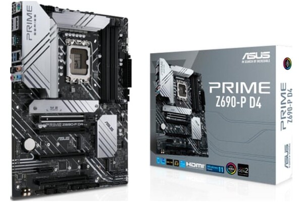 Płyta główna ASUS Z690-P Prime Socket 1700 Intel Z690 DDR4 ATX
